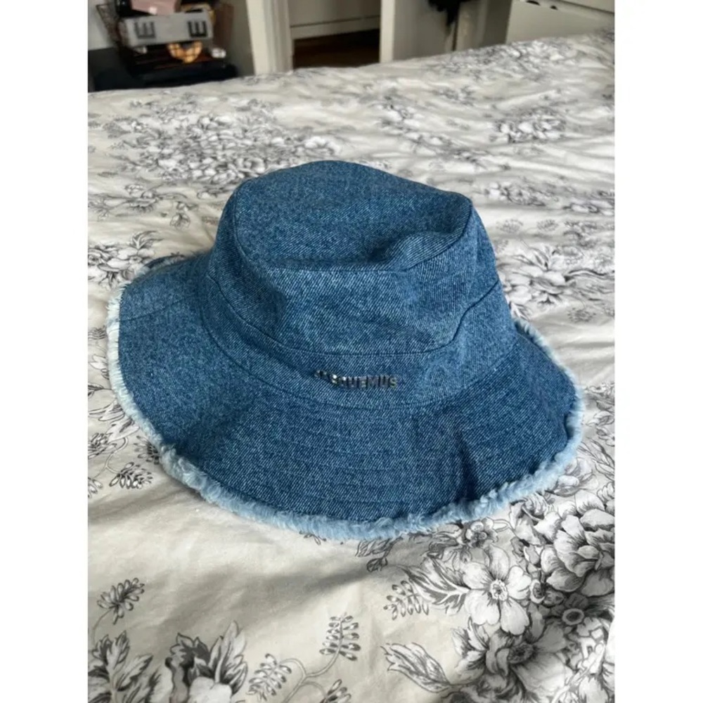 Jacquemus Blue Denim Bucket Hat - Picture 3 of 5